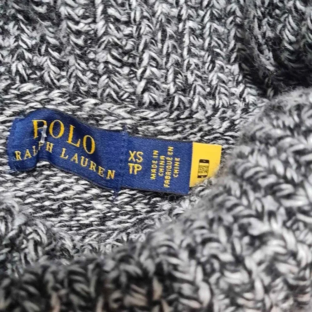 Polo Ralph Lauren Holiday Mock Neck Sweater XS New - Picture 7 of 10